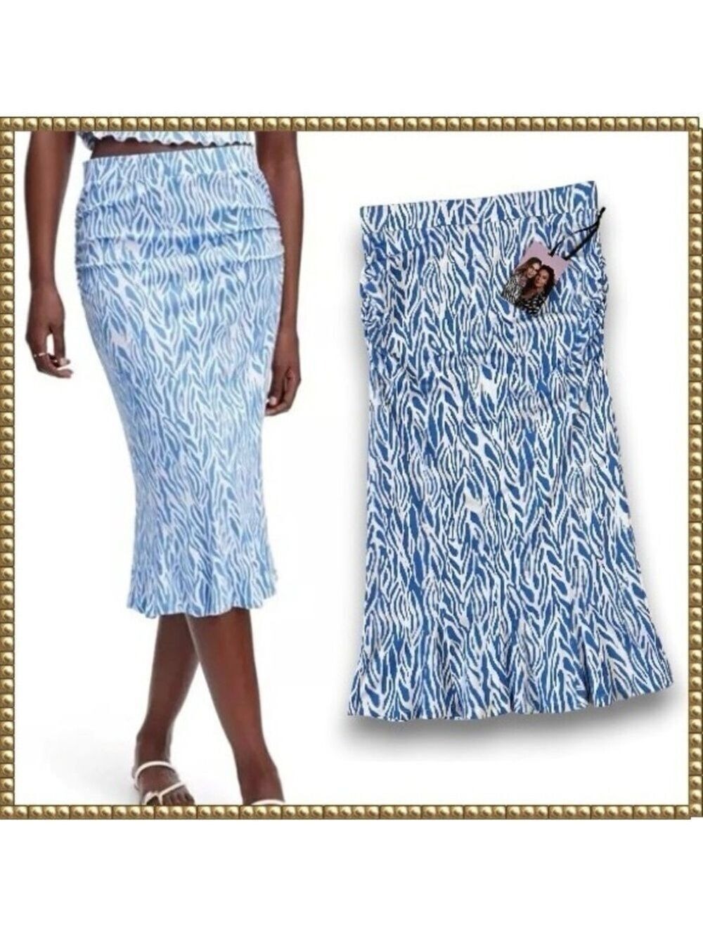 DVF x Target Knit Midi Skirt Small
